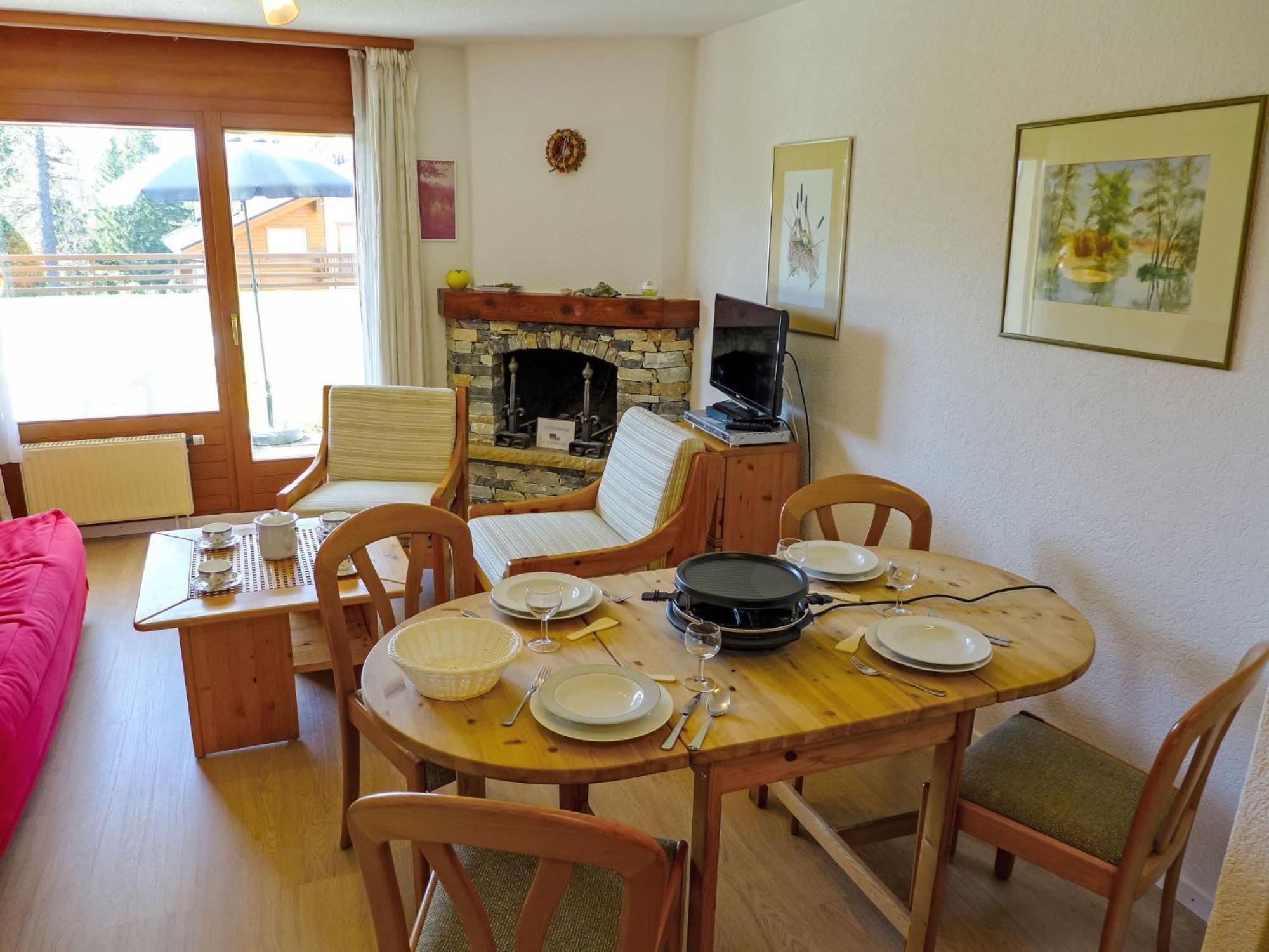 Apartment Santa Barbara By Interhome Crans-Montana Exteriör bild